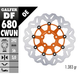 Disques de Frein Sport Galfer DF680CWUN