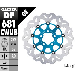Dischi Freno Galfer DF681CWUB