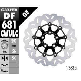 Dischi Freno Galfer DF681CWULC