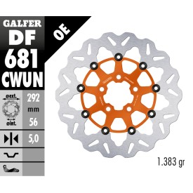 Dischi Freno Galfer DF681CWUN