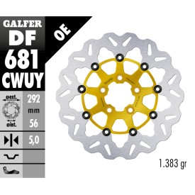 Dischi Freno Galfer DF681CWUY