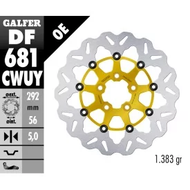 Disques de Frein Sport Galfer DF681CWUY