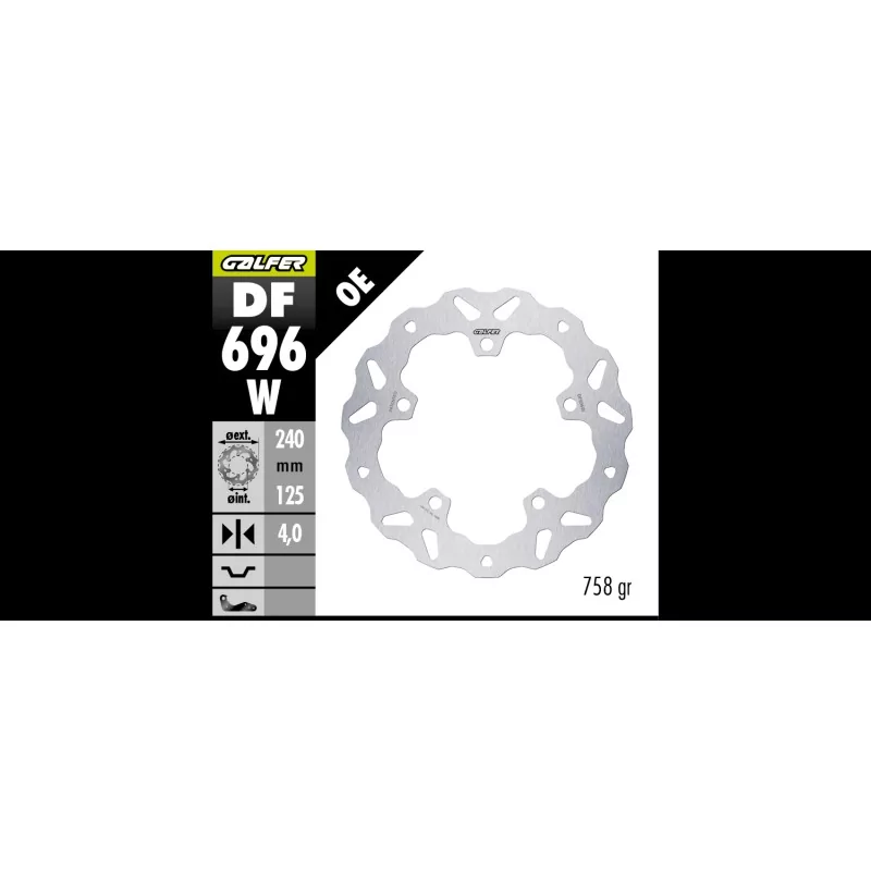 Brake Discs Galfer DF696W