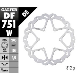 Sport Bremsscheiben Galfer DF751W