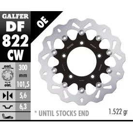 Discos de Freno Galfer DF822CW
