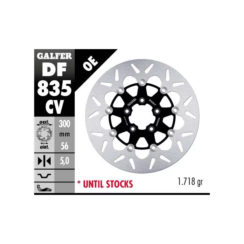 Brake Discs Galfer DF835CV