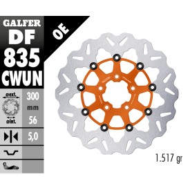 Dischi Freno Galfer DF835CWUN