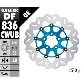Sport Bremsscheiben Galfer DF836CWUB