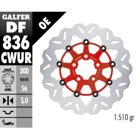 Sport Bremsscheiben Galfer DF836CWUR