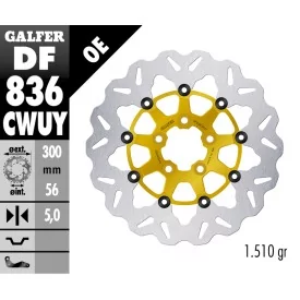 Brake Discs Galfer DF836CWUY