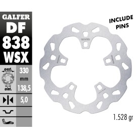 Discos de Freno Galfer DF838WSX