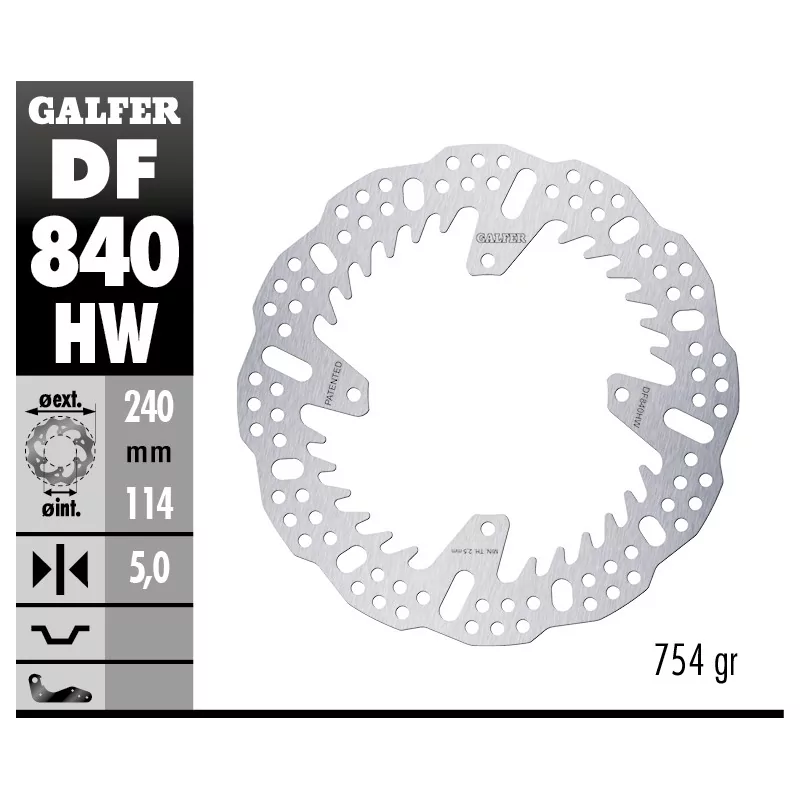 Sport Bremsscheiben Galfer DF840HW Sport Bremsscheiben Galfer DF840HW