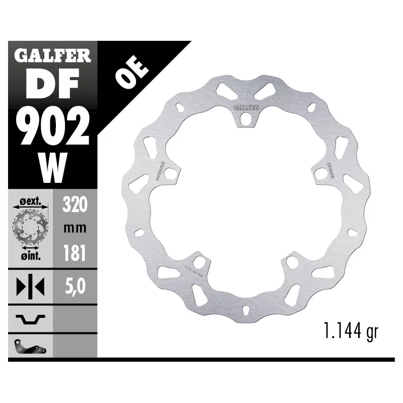 Brake Discs Galfer DF902W