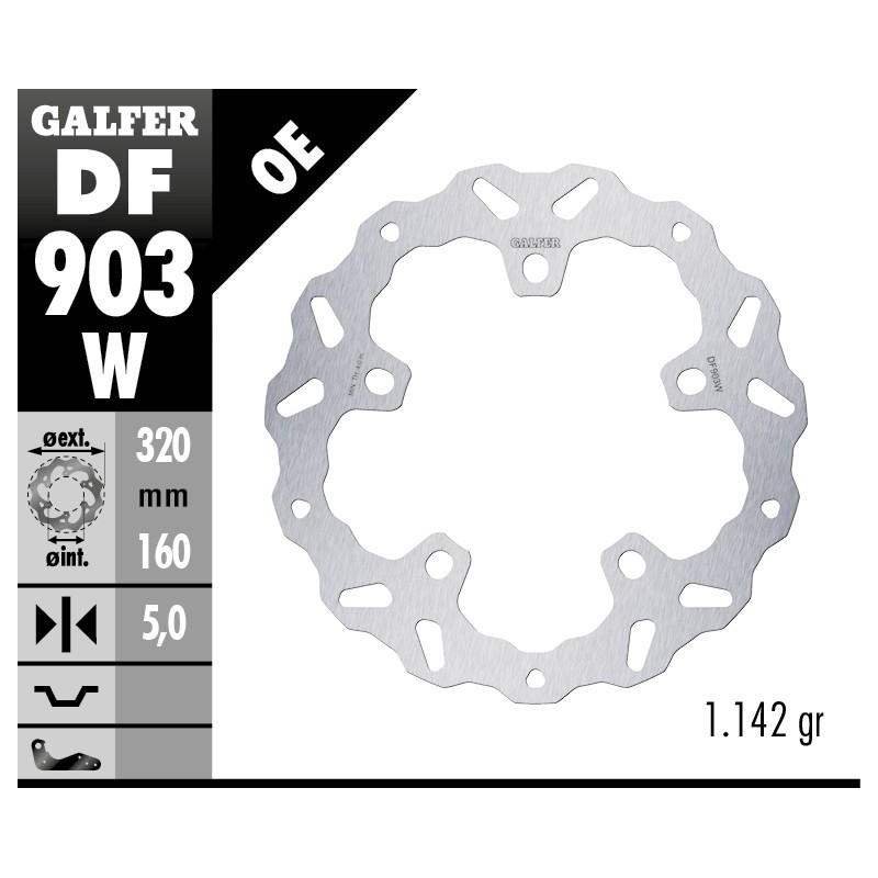 Disques de Frein Sport Galfer DF903W Disques de Frein Sport Galfer DF903W