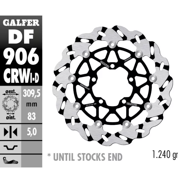 Dischi Freno Galfer DF906CRWD