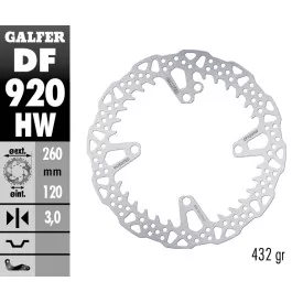 Sport Bremsscheiben Galfer DF920HW