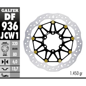 Dischi Freno Galfer DF936JCW1G03