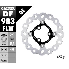 Brake Discs Galfer DF983FLW