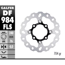Disques de Frein Sport Galfer DF984FLS
