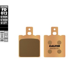 Pastiglie Freno Galfer FD012G1371