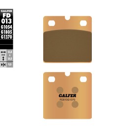 Pastiglie Freno Galfer FD013G1370
