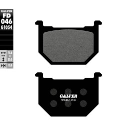 Pastiglie Freno Galfer FD046G1054