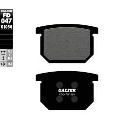 Pastiglie Freno Galfer FD047G1054