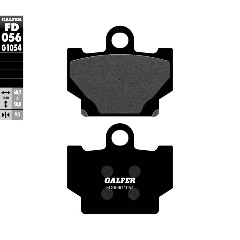 Brake Pads Galfer FD056G1054 Brake Pads Galfer FD056G1054