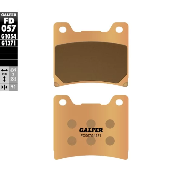 Pastillas de Freno Galfer FD057G1371