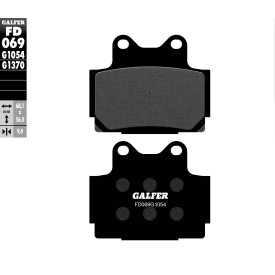 Plaquettes de Frein Galfer FD069G1054