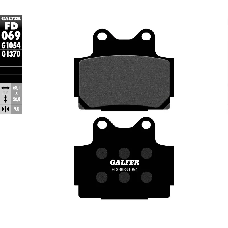 Brake Pads Galfer FD069G1054 Brake Pads Galfer FD069G1054