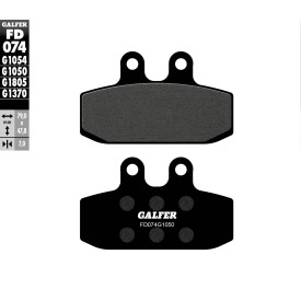 Plaquettes de Frein Galfer FD074G1050