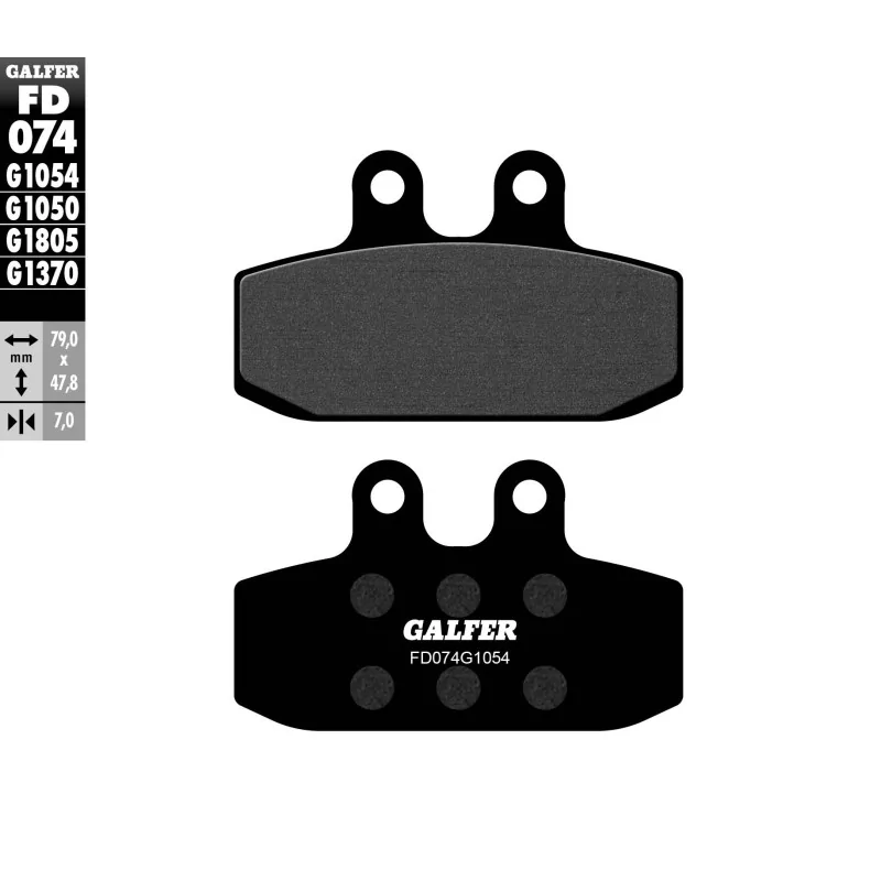 Bremsbeläge Galfer FD074G1054 Bremsbeläge Galfer FD074G1054