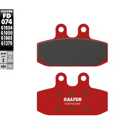 Brake Pads Galfer FD074G1805
