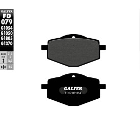 Bremsbeläge Galfer FD079G1054