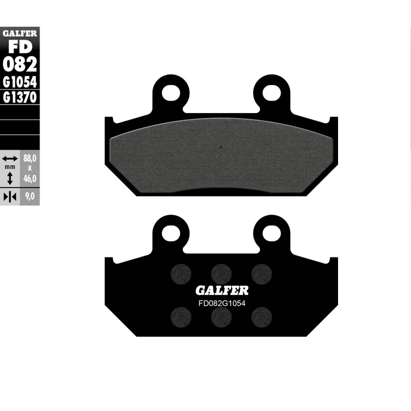 Plaquettes de Frein Galfer FD082G1054 Plaquettes de Frein Galfer FD082G1054