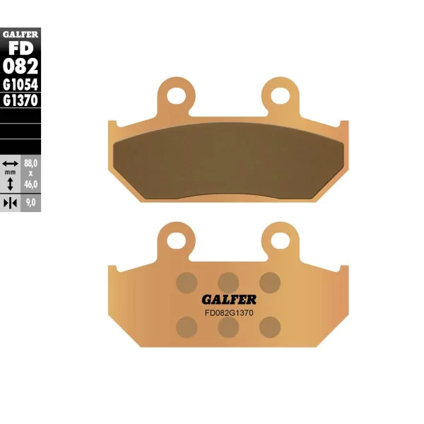 Pastillas de Freno Galfer FD082G1370