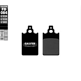 Pastiglie Freno Galfer FD084G1050