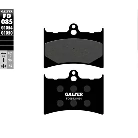 Bremsbeläge Galfer FD085G1054