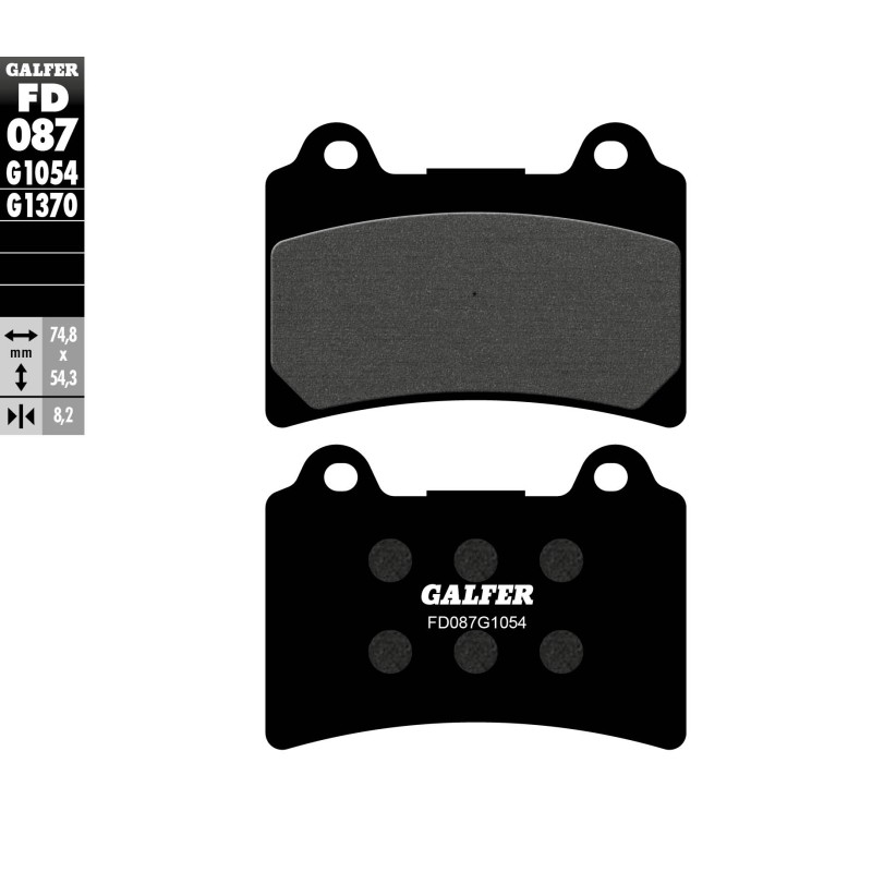 Plaquettes de Frein Galfer FD087G1054 Plaquettes de Frein Galfer FD087G1054