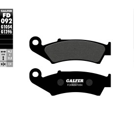 Plaquettes de Frein Galfer FD092G1054
