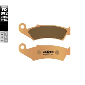 Plaquettes de Frein Galfer FD092G1396