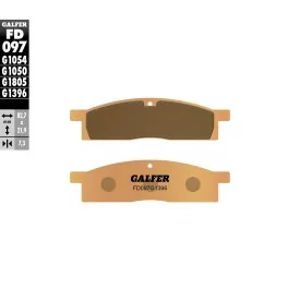 Pastillas de Freno Galfer FD097G1396