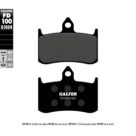 Pastiglie Freno Galfer FD100G1054