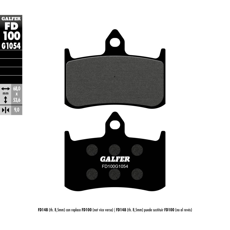 Bremsbeläge Galfer FD100G1054