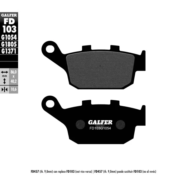 Bremsbeläge Galfer FD103G1054