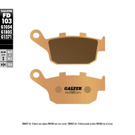 Bremsbeläge Galfer FD103G1371
