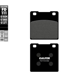 Plaquettes de Frein Galfer FD111G1054