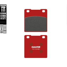 Plaquettes de Frein Galfer FD111G1805