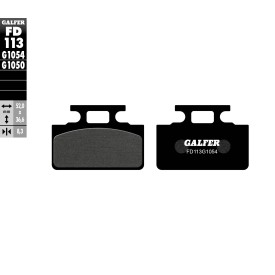 Bremsbeläge Galfer FD113G1054
